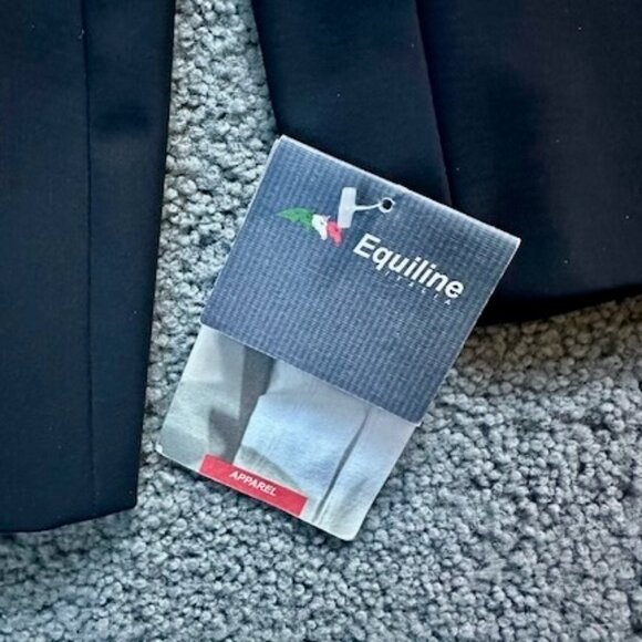 EQUILINE.it RACK – Black men's tailored competition jacket - Italian Sz. 52 -NWT - Picture 7 of 15